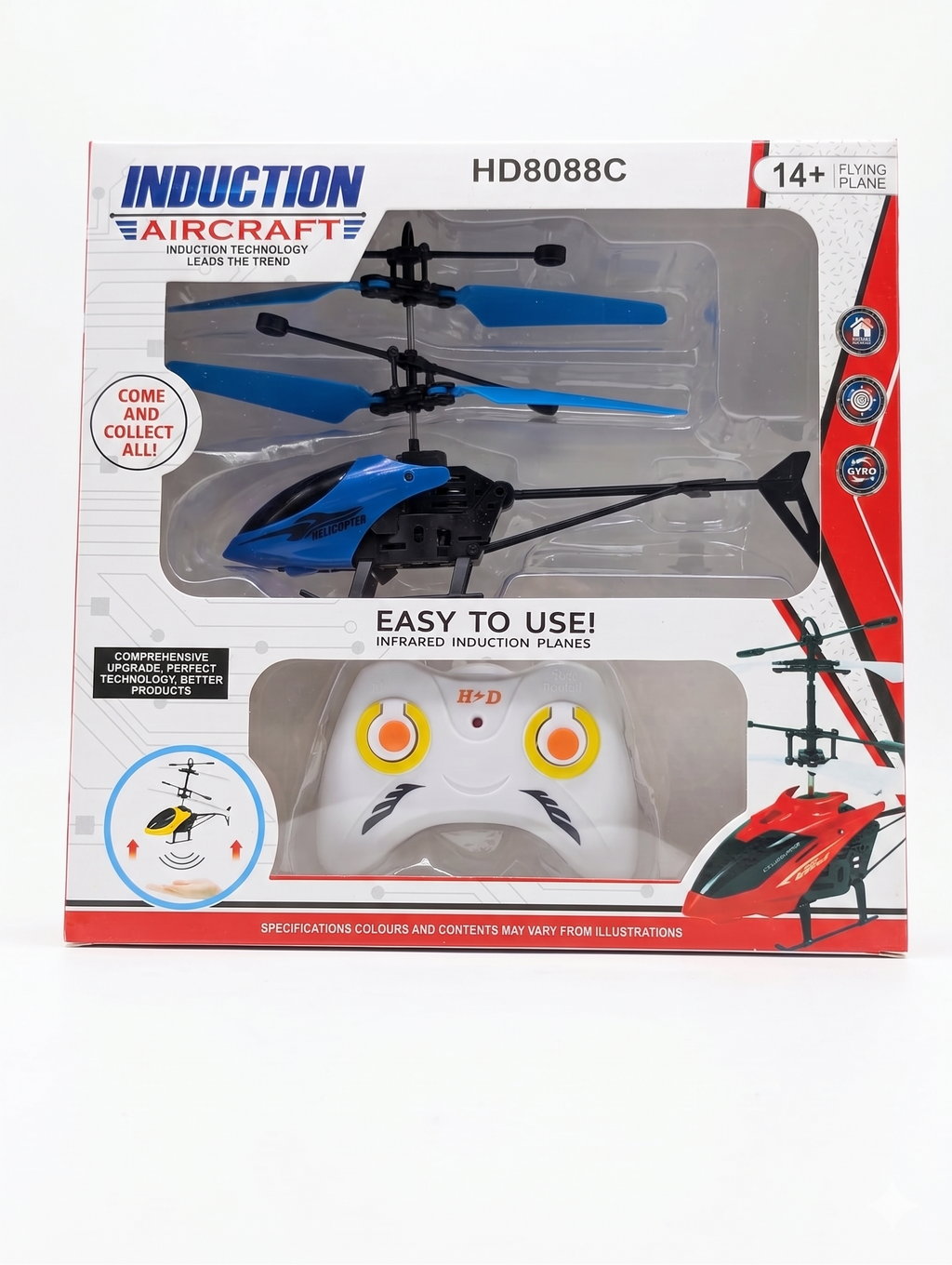 Induction Helicopter Hand Sensor Flying Toy USB Rechargeable