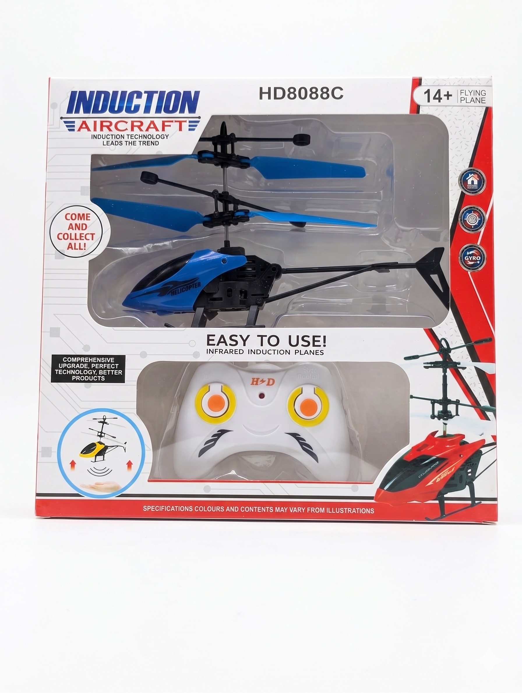 Induction Helicopter Hand Sensor Flying Toy USB Rechargeable