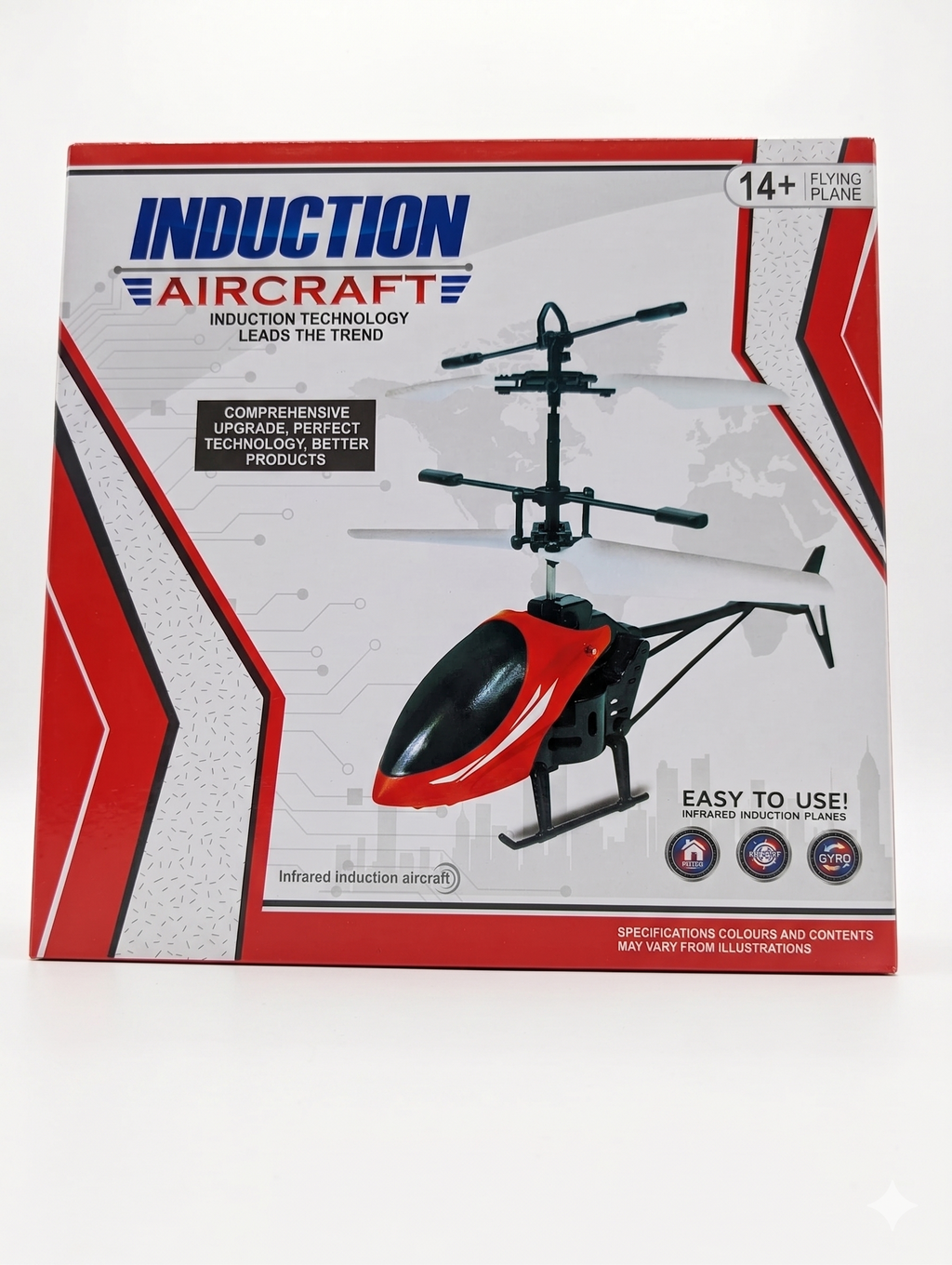 Induction Helicopter Hand Sensor Flying Toy USB Rechargeable