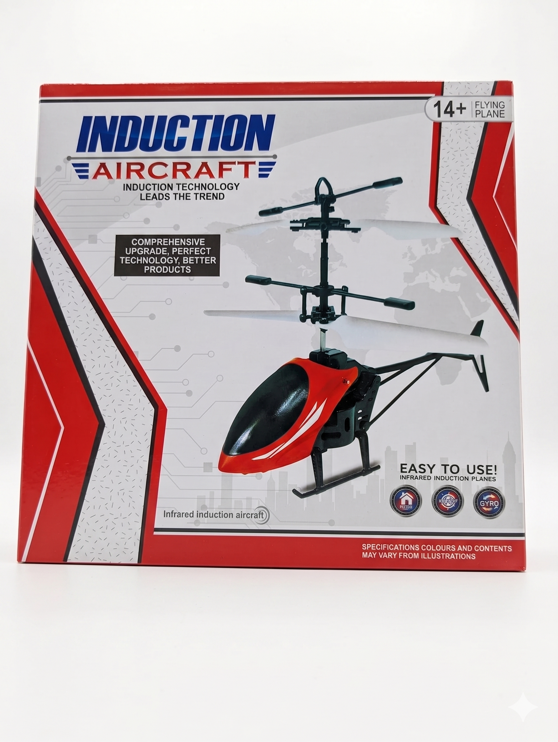 Induction Helicopter Hand Sensor Flying Toy USB Rechargeable