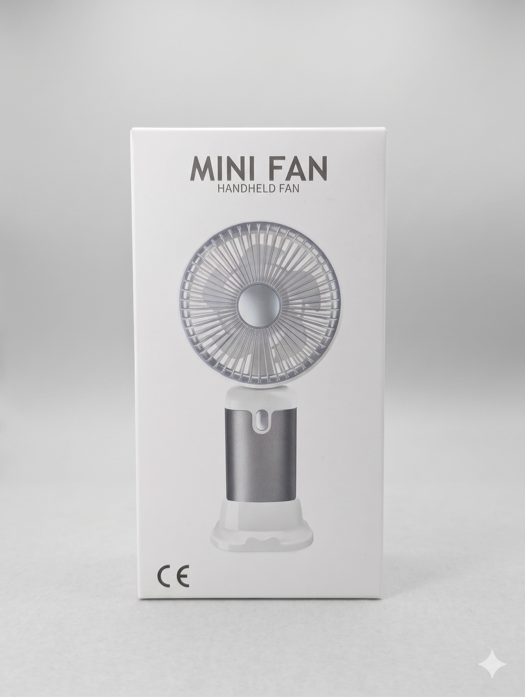 Mini Handheld Fan Portable USB Rechargeable Cooler Travel Cute Panda Green