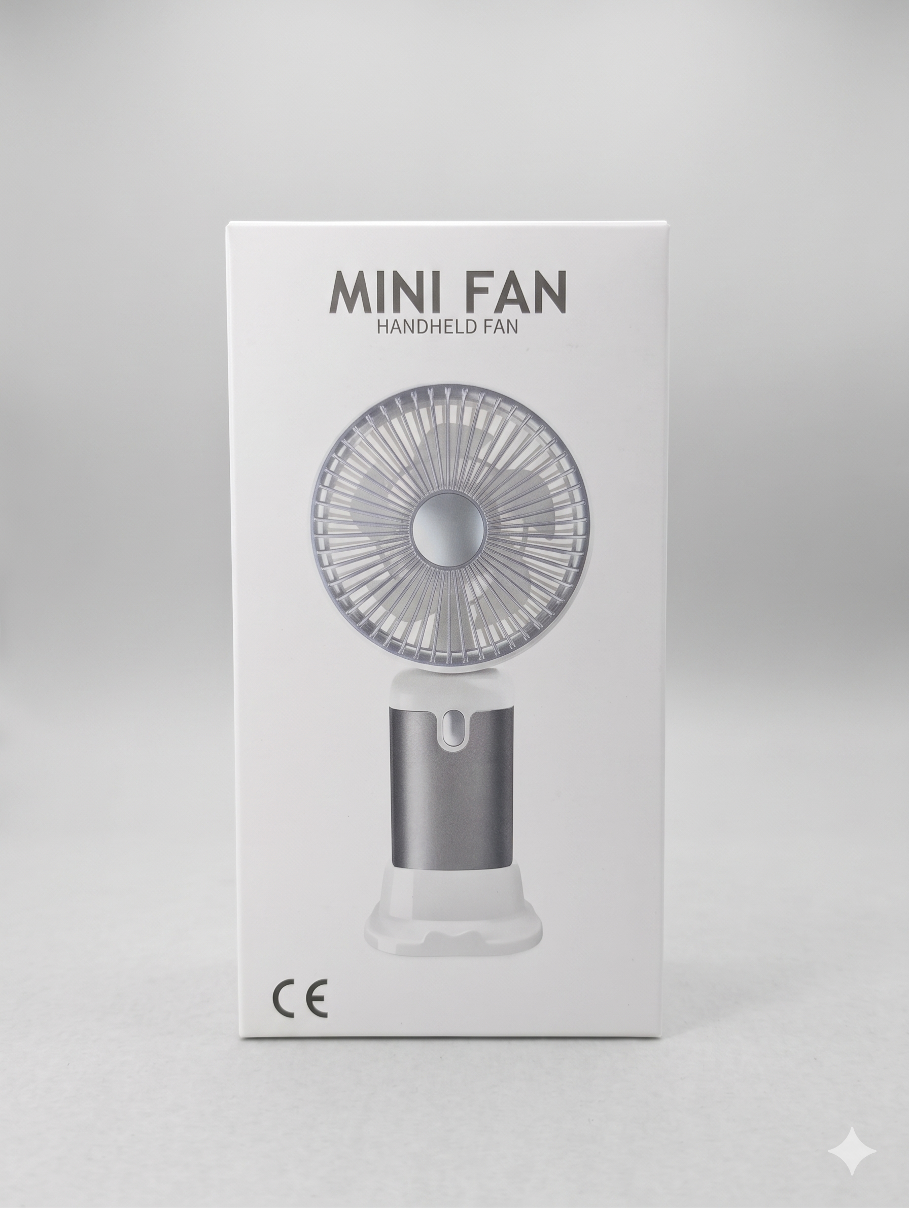 Mini Handheld Fan Portable USB Rechargeable Cooler Travel Cute Panda Green