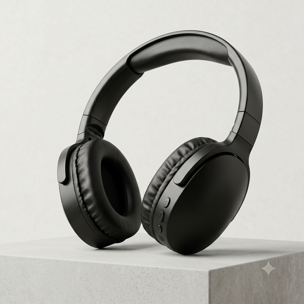 Premium Wireless Over-Ear Headphones – Hi-Fi Audio & Hands-Free Calling