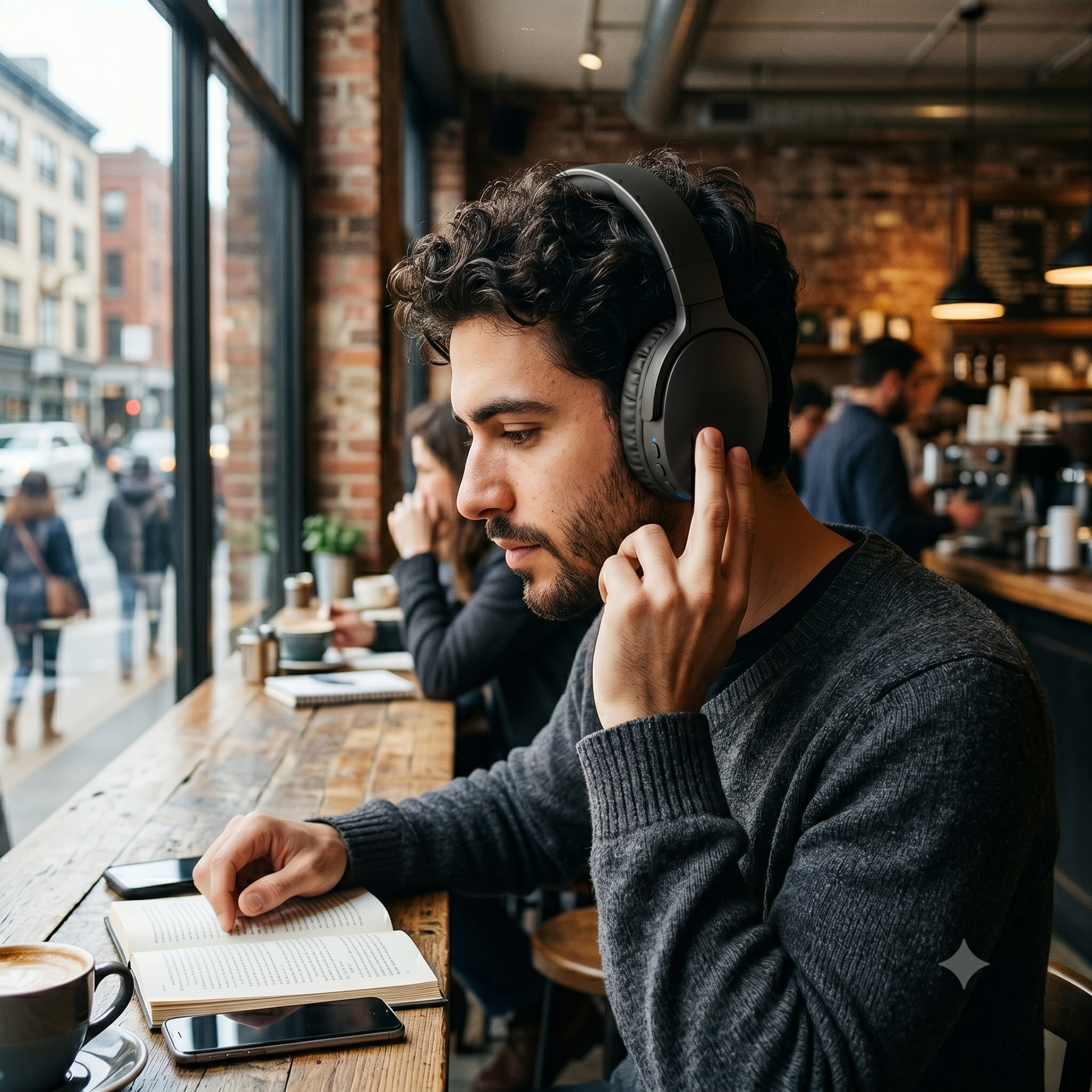 Premium Wireless Over-Ear Headphones – Hi-Fi Audio & Hands-Free Calling