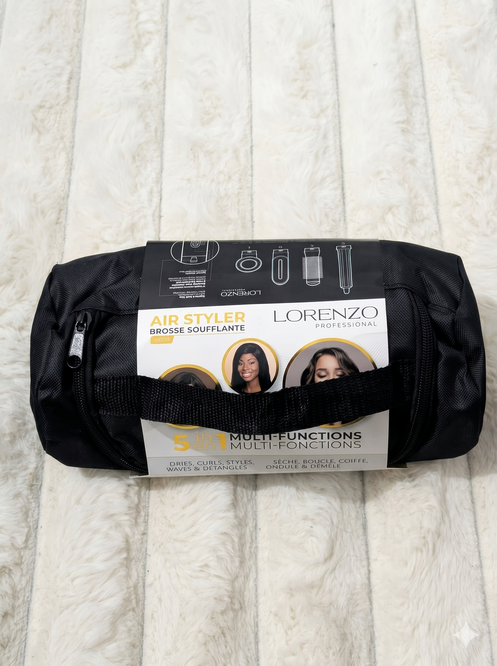 5-in-1 Multi-Function Hot Air Styler | Blow Dry, Curl, Wave & Straighten