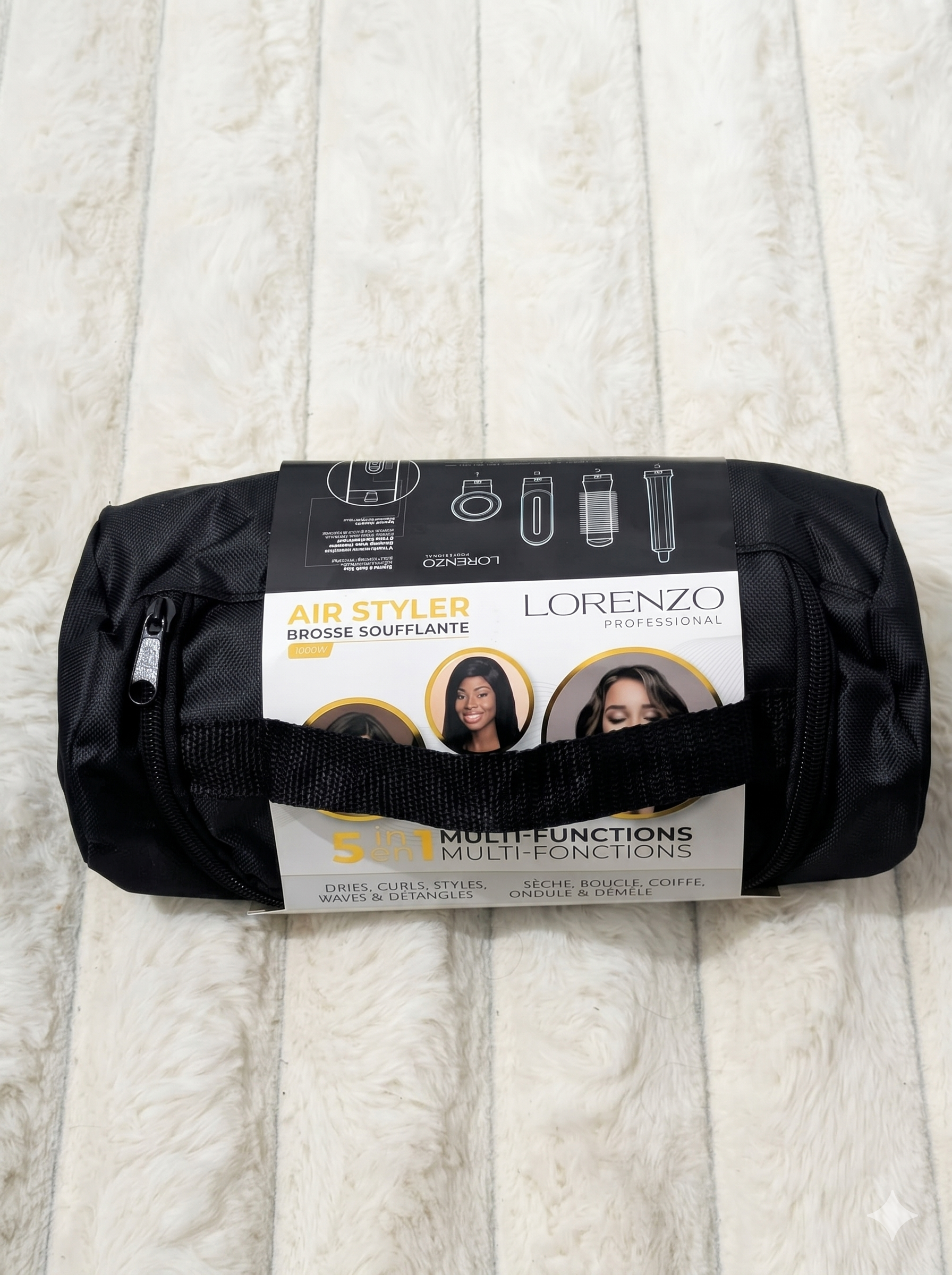 5-in-1 Multi-Function Hot Air Styler | Blow Dry, Curl, Wave & Straighten